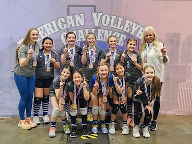 11UA - Champions - American Volleyball Challenge in North Texas