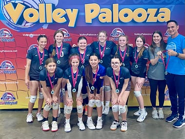13UA EAST -1st Place in 14 American division -Volley Palooza