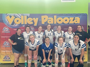 17-1 South - 3rd place -Volley Palooza