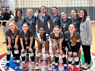 13UA - 2nd place 15s Division- Volley at the OAC