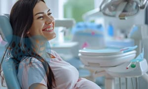 Don't skip dental cleanings during pregnancy.