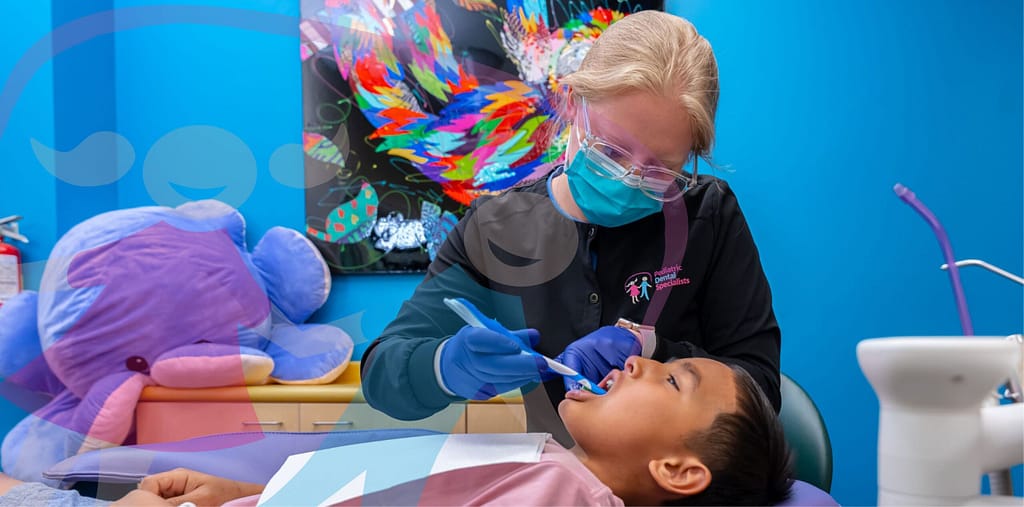 Cosmetic dentistry for kids.