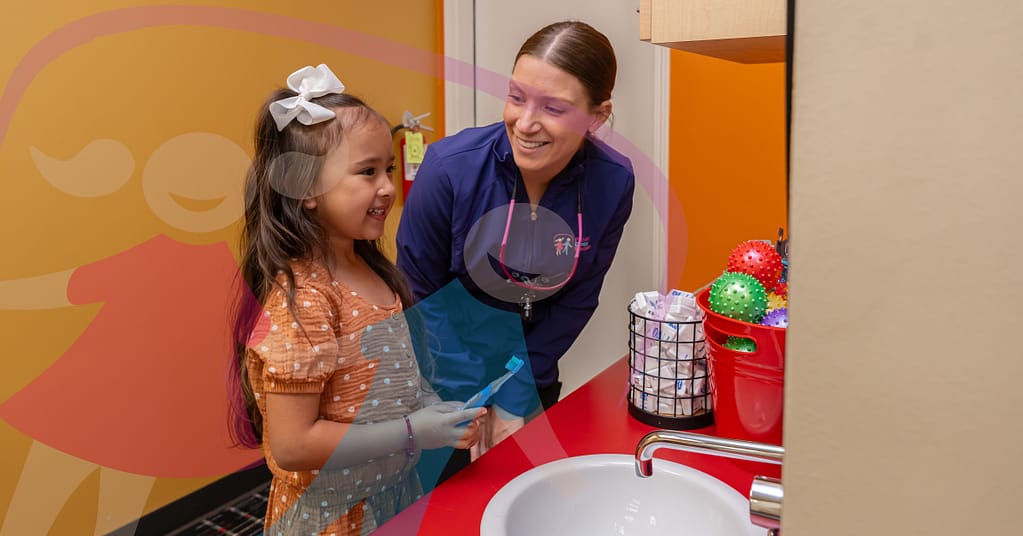 Positive dental visits for kids.