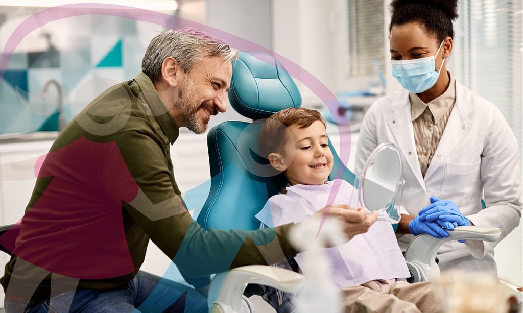 A dentist plays an important role in your child's oral health.