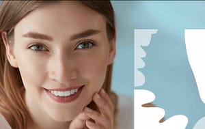 Tooth whitening done at home.