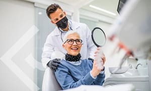 Transform your smile with dental implants.