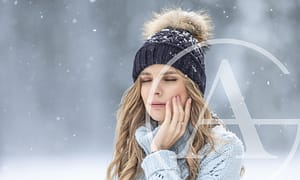 Wintertime oral health.