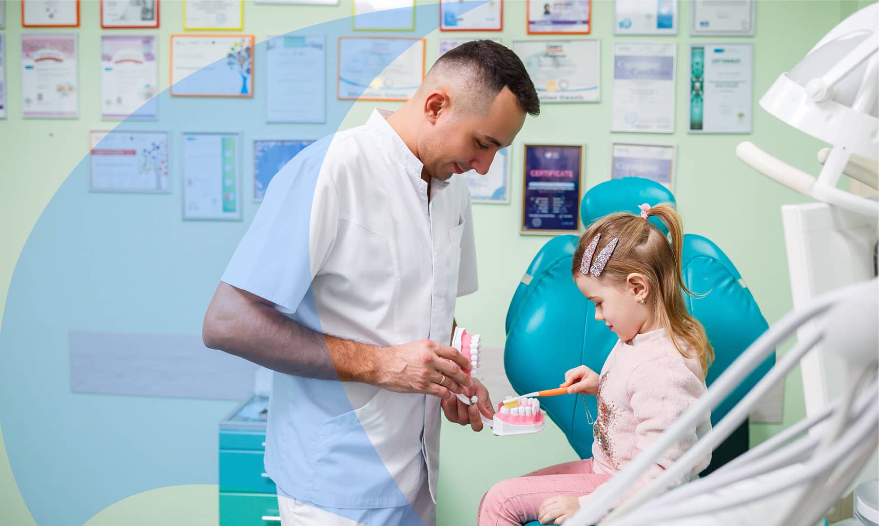Help your child enjoy toothbrushing.