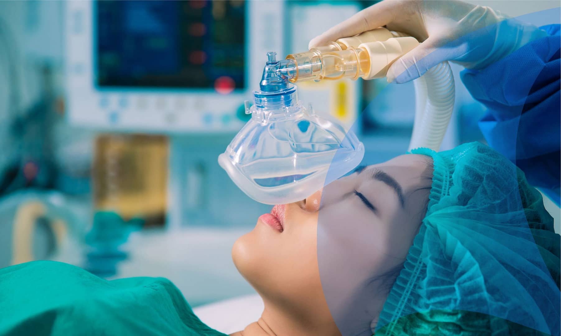 Hospital anesthesia for kids.