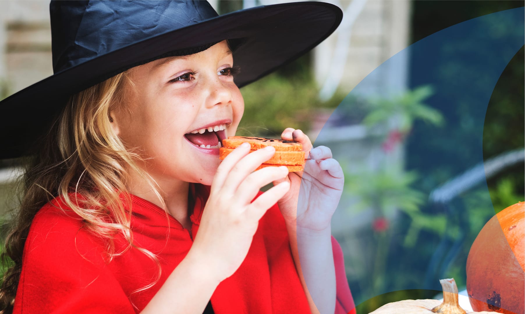 Halloween snacking that doesn't hurt oral health.