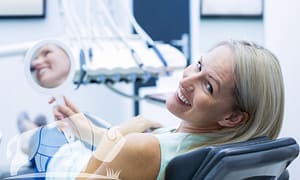 Long-term benefits of dental implants.