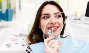 Get a flawless smile with dental veneers.
