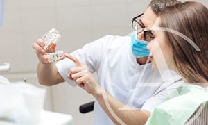 Restore your smile with dental implants.