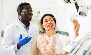 Dental bridge and other restoration options.