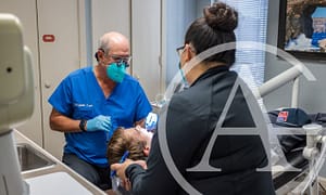 Oral health and overall health connection.