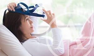 Know the cause of sleep apnea.