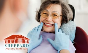 Implant-retained dentures for missing teeth.