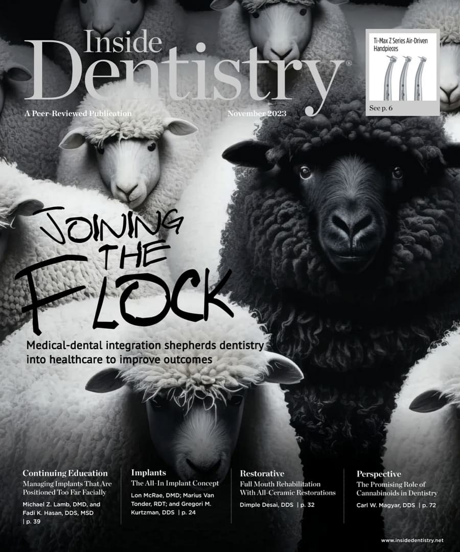 Inside Dentistry November 2023 cover
