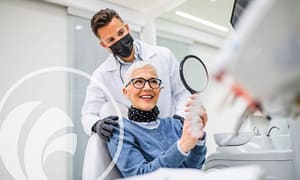 Caring for dental implants.