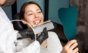 Holidays transformation with cosmetic dentistry.