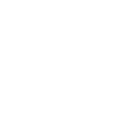 White tooth and shield icon surrounded by a white circle outline