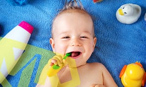 Tips for taking care of baby's oral health