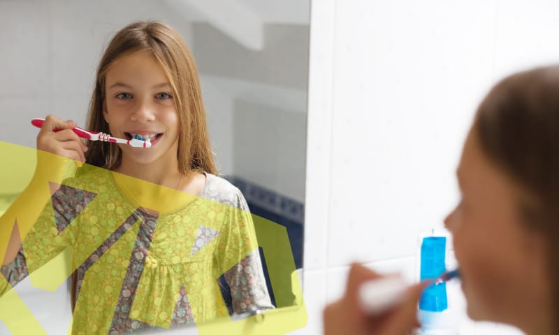 Oral hygiene for the busy school age kid