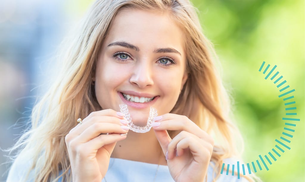 Benefits of clear aligners.