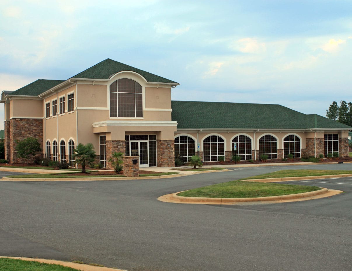 exterior of building