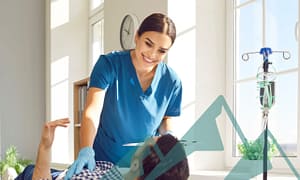 IV sedation when getting dental implants.