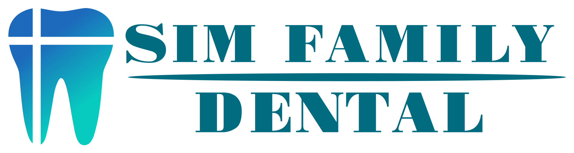 Sim Family Dental full color logo