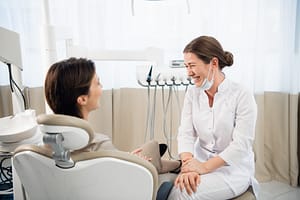 Root canal and dental crown