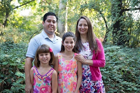 Dr. Robles and family