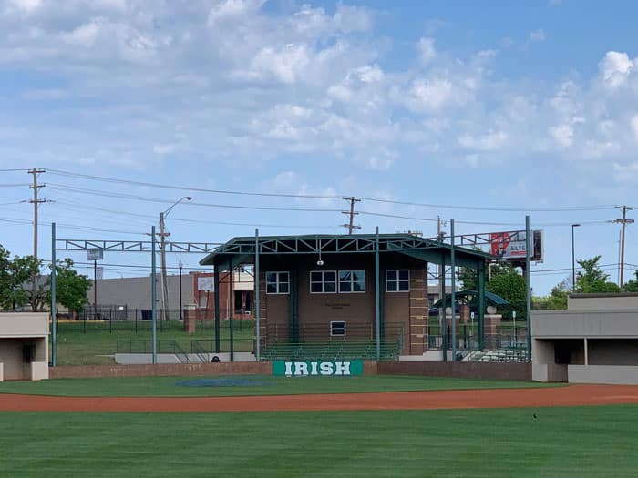 McGuinness High School Baseball Grandstand