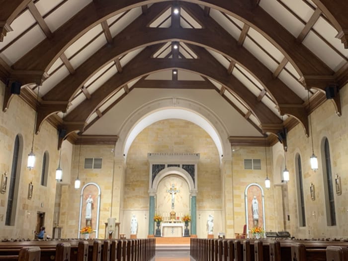 St. Francis Church before