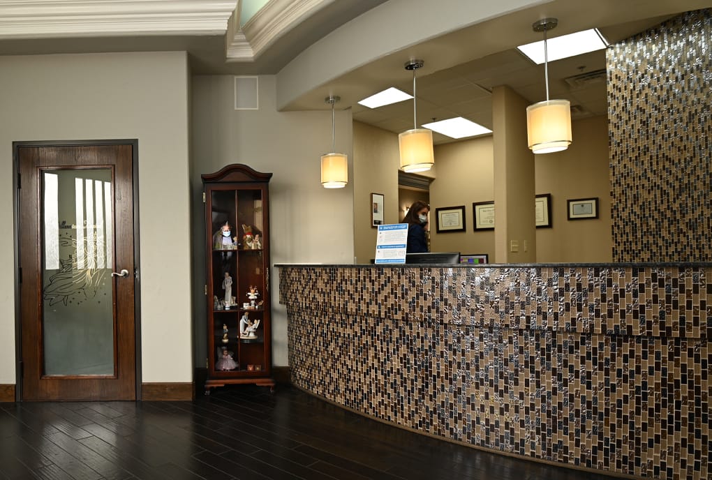 front desk